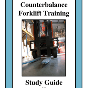 Counterbalance Forklift Study Guides V2.5 (5 Pack)