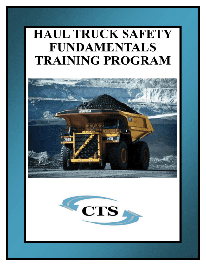 Haul Truck Safety Instructor Kit