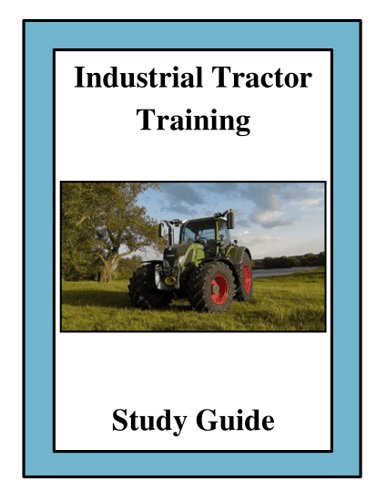 Industrial Tractor Study Guides (5 Pack)