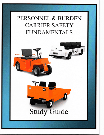 Personnel & Burden Carrier Study Guides (5 Pack)